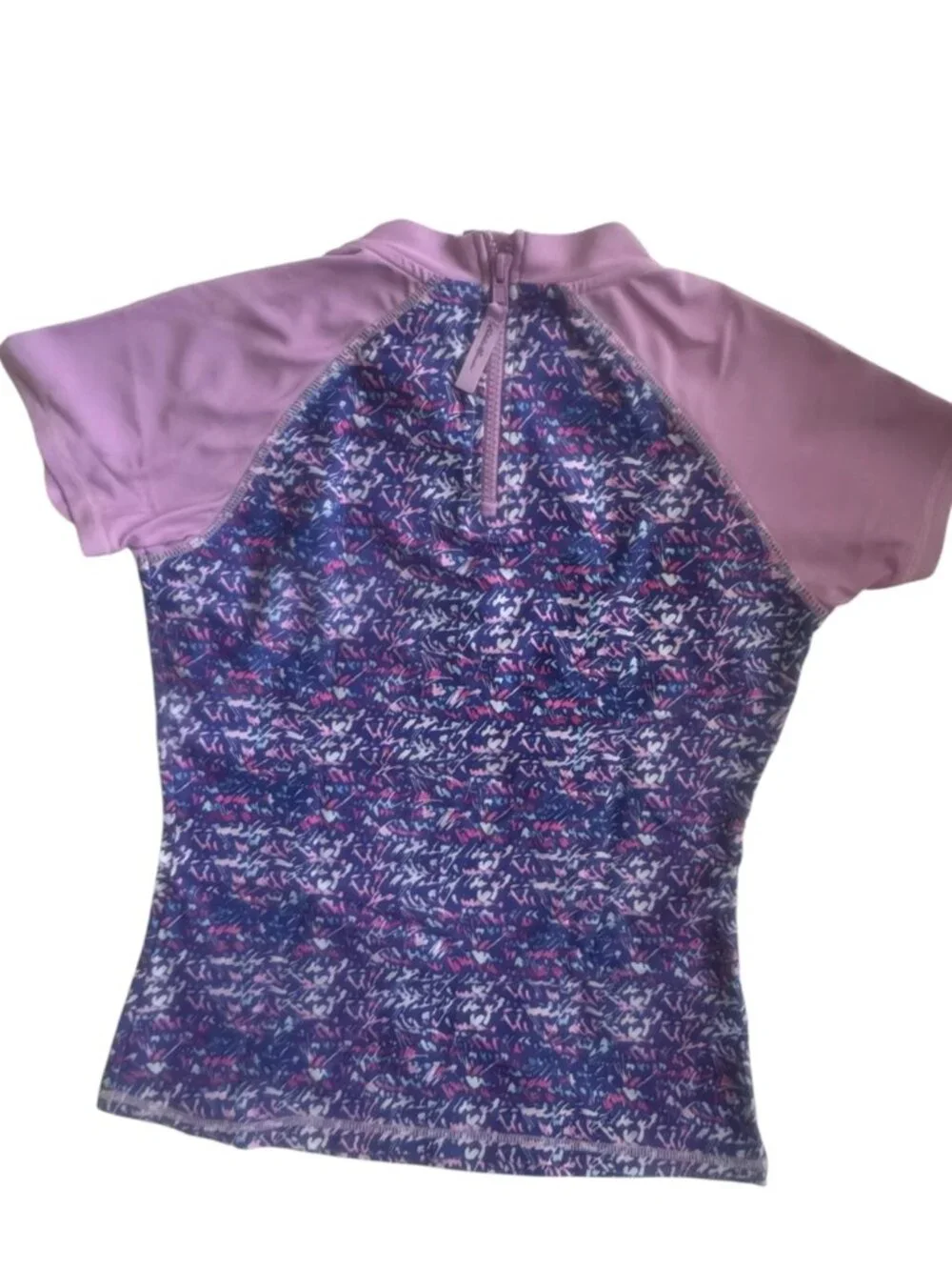 Eddie Bauer Zip RASH GUARD Girl's Medium